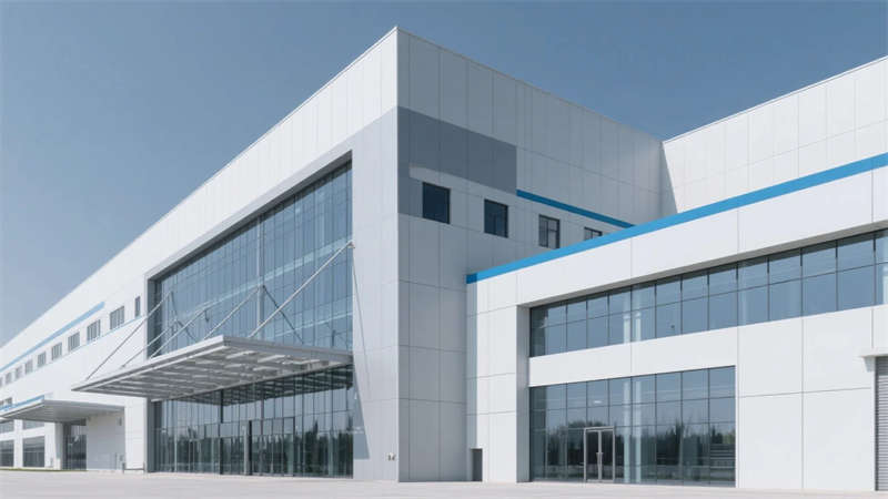 科技融合，生态智能，合肥半导体厂房装修设计效果图