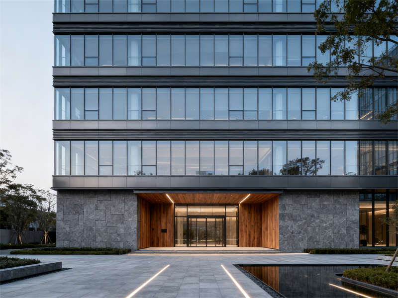 合肥办公楼装修：以简约质感设计筑高效商务空间