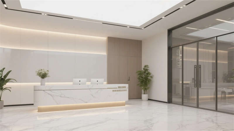 智能舒适，高效灵动，合肥现代简约办公空间设计