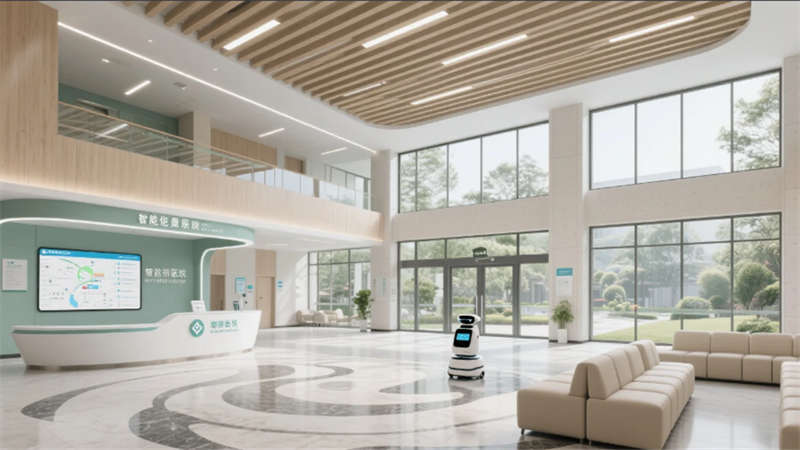 自然疗愈，智慧交互——合肥现代化医院空间装修设计欣赏