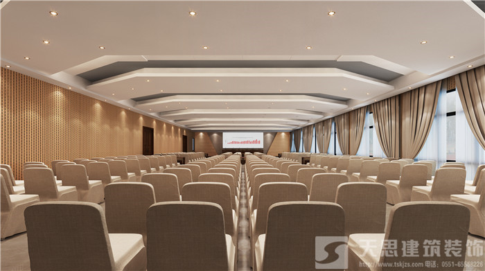 合肥办公室多功能厅设计