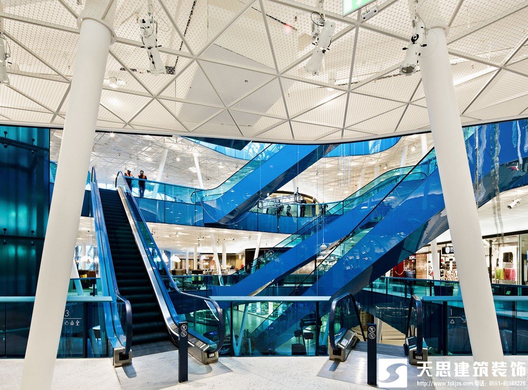 合肥商场装修设计给你好的视觉感受完美的购物体验